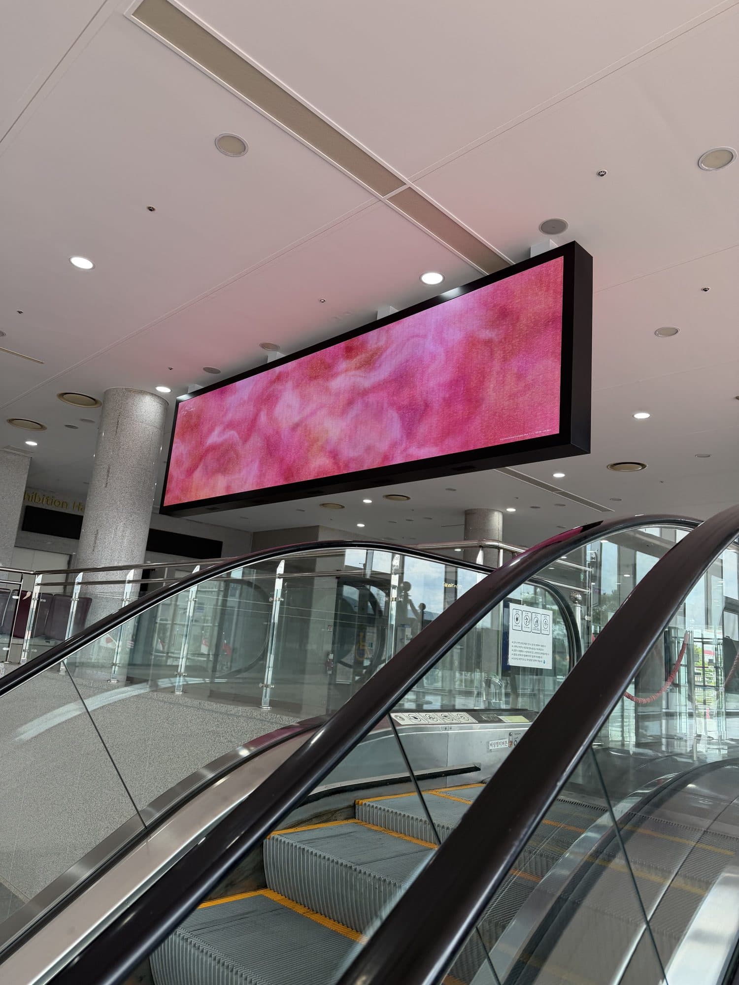 구미코 LED 미디어아트 상영 5